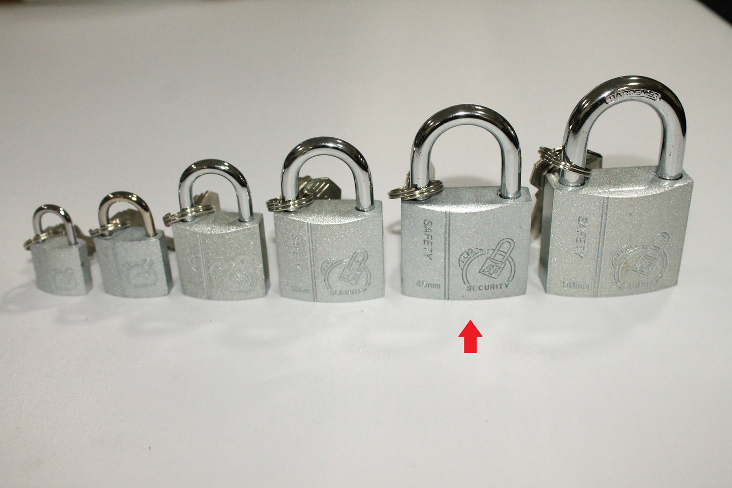 CANDADO ALFA SECURITY AF-45 CORTO 45MM