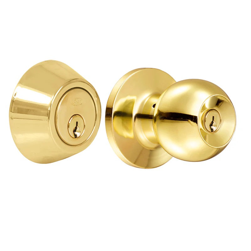 COMBO GAMMA LATON BRILLANTE LLAVE/LLAVE