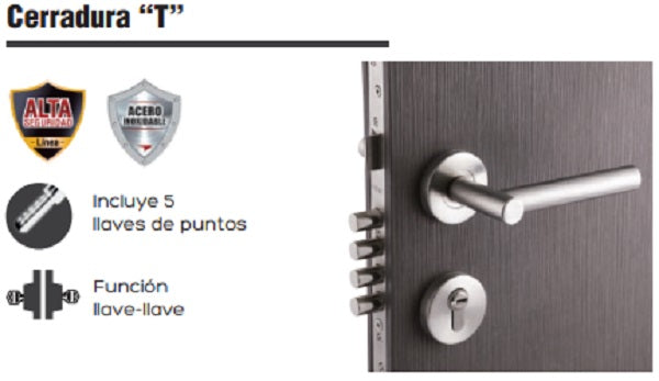 CHAPA DEXTER A. INOX T ENT. 6506 6546