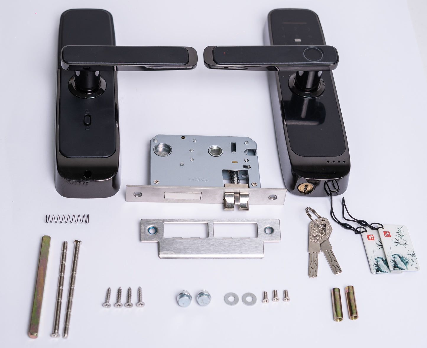 CHAPA DIGITAL AX101A GRIS WiFi Tuya APP