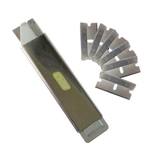 CUTTER P/NAVAJA UN FILO CON 6 REPUESTOS