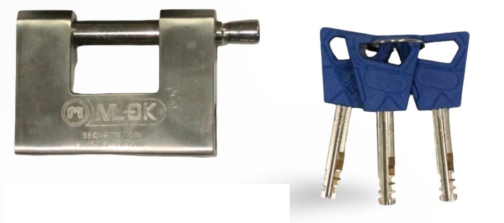 CANDADO PARA CORTINA ACERO INOXIDABLE ALTA SEGURIDAD 71/70WF ML-OK