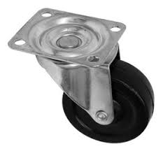 RUEDA PLANA CHICA 1-1/2" PLACA 7070