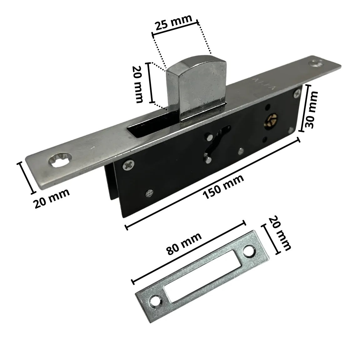 CHAPA ALFA DE PALETA LLAVE TETRA AF-450