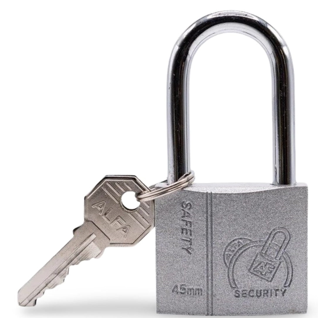 CANDADO ALFA SECURITY AF-45 LARGO 45MM
