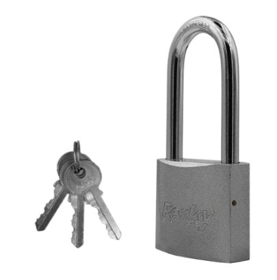 CANDADO FERKY PLATA 38MM GANCHO LARGO