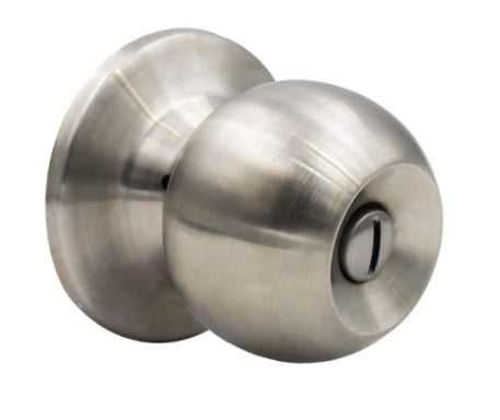 CERRADURA FERKY POMO PARA BAÑO ACERO INOXIDABLE