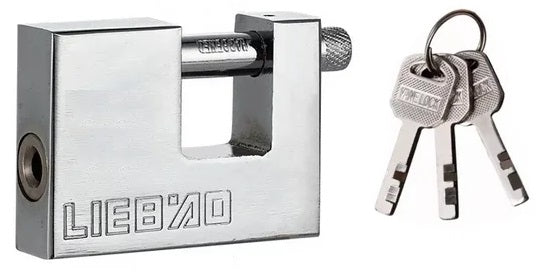 CANDADO CORTINA 90MM. LL/ABLOY LIEBAO