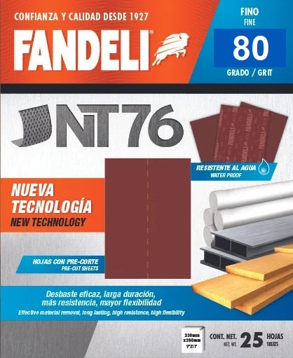 LIJA NT76 G-80 FANDELI