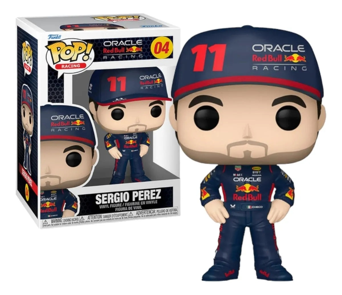 FIGURA CHECO PEREZ F1 FUNKO POP4