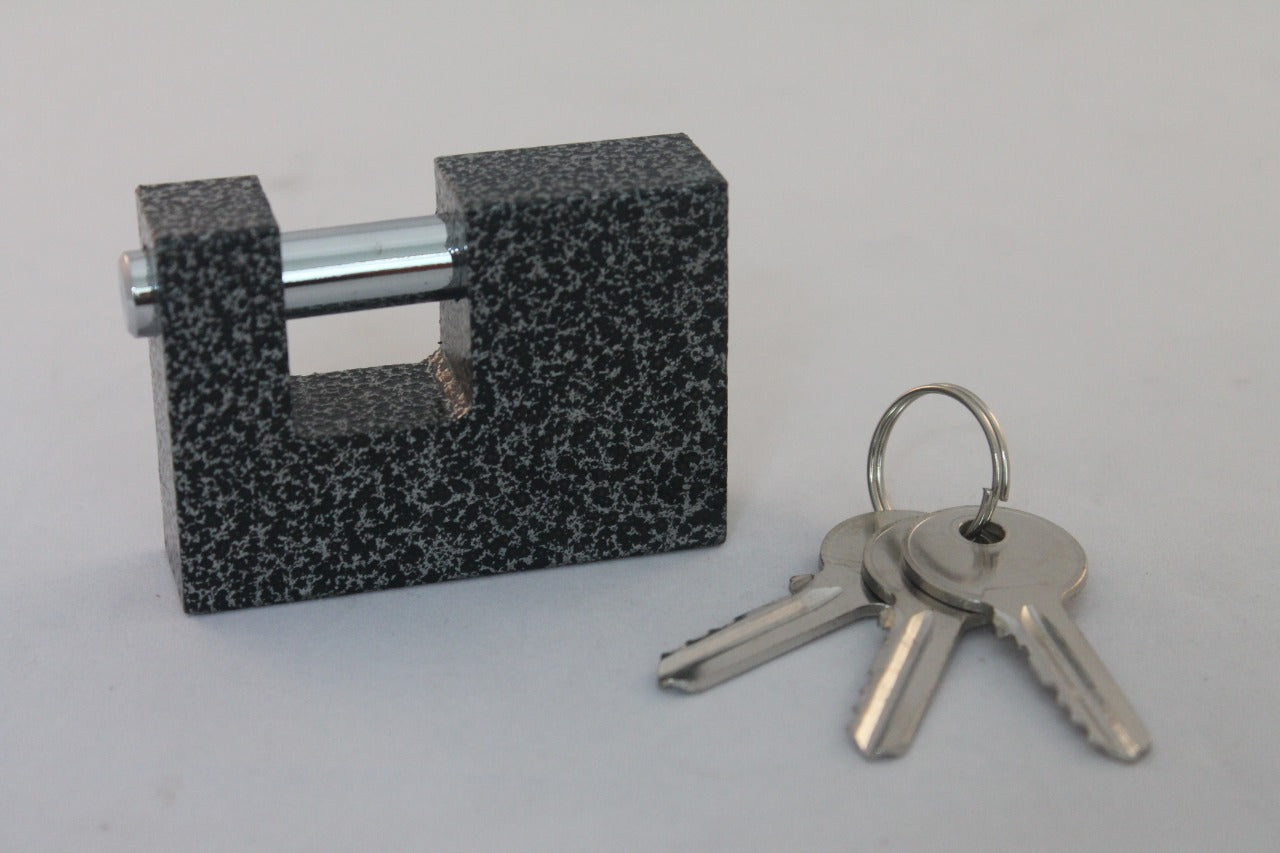 CANDADO NEGRO CORTINA 70MM YONG DUN