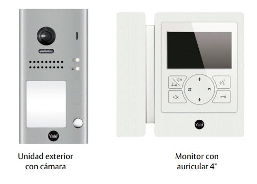 KIT VIDEOPORTERO CON TELÉFONO YDV4202