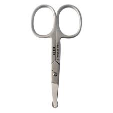 TIJERA PARA NARIZ Y BIGOTE 4"