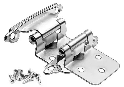 BISAGRA TIPO AMERICANA CROMO SATIN 2PZ
