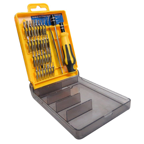 DESARMADOR SURT. MAG. 32 P. EN 1+PINZETA