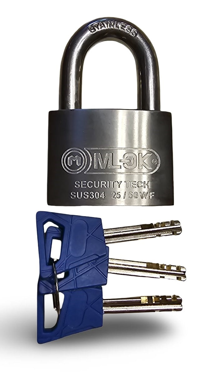 CANDADO ACERO INOXIDABLE 25/50WF ALTA SEGURIDAD