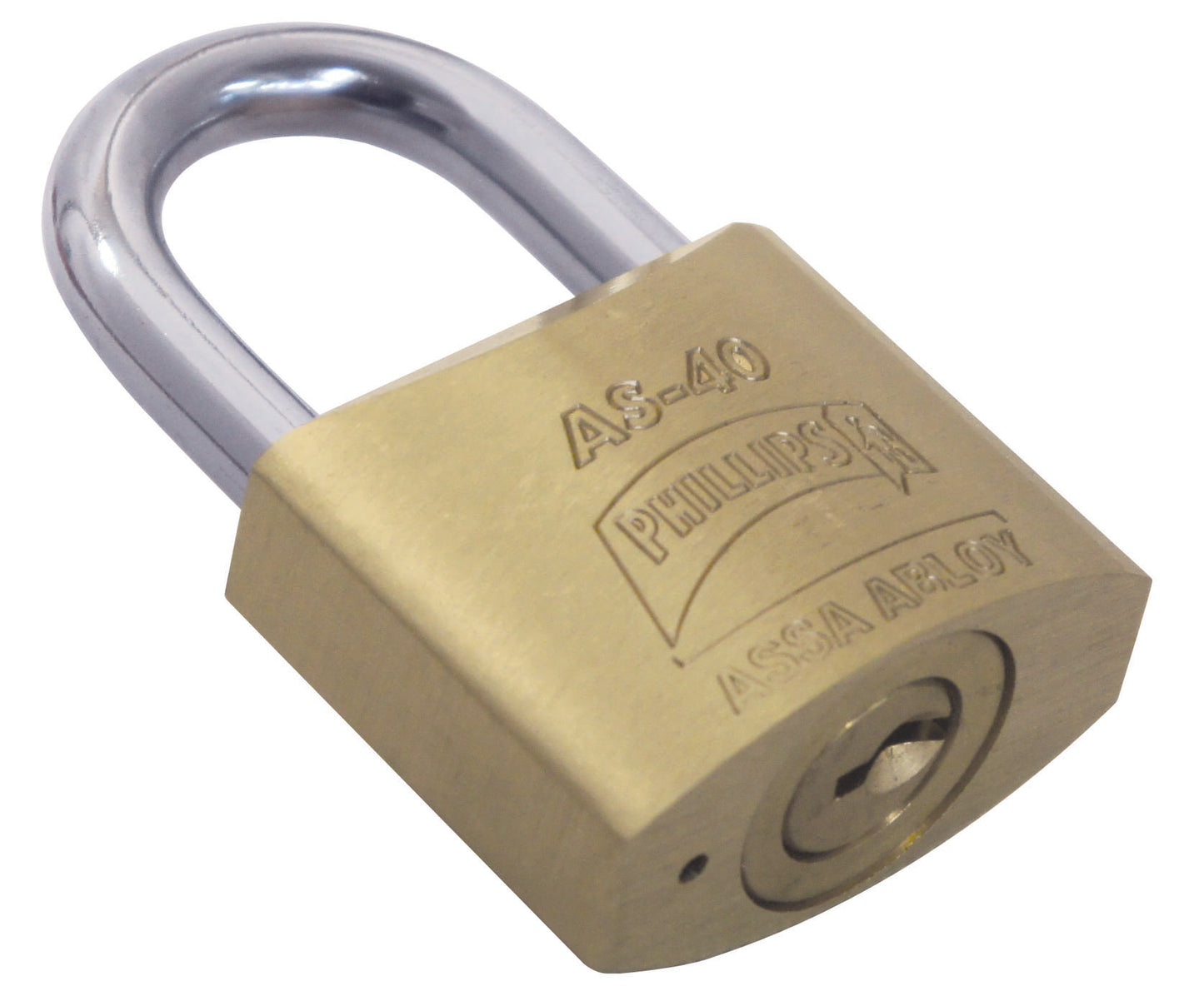 CANDADO PHILLIPS AS-40 LATON PUNTOS