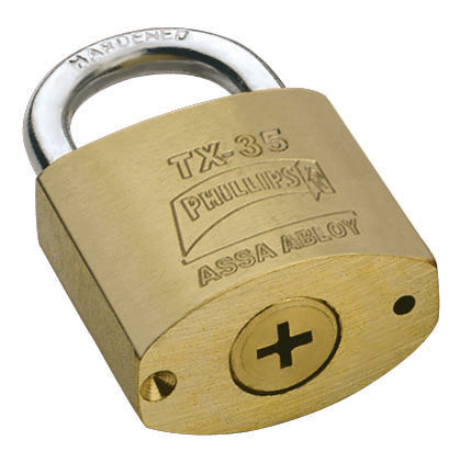 CANDADO PHILLIPS TETRA LATON TX - 35  MX452
