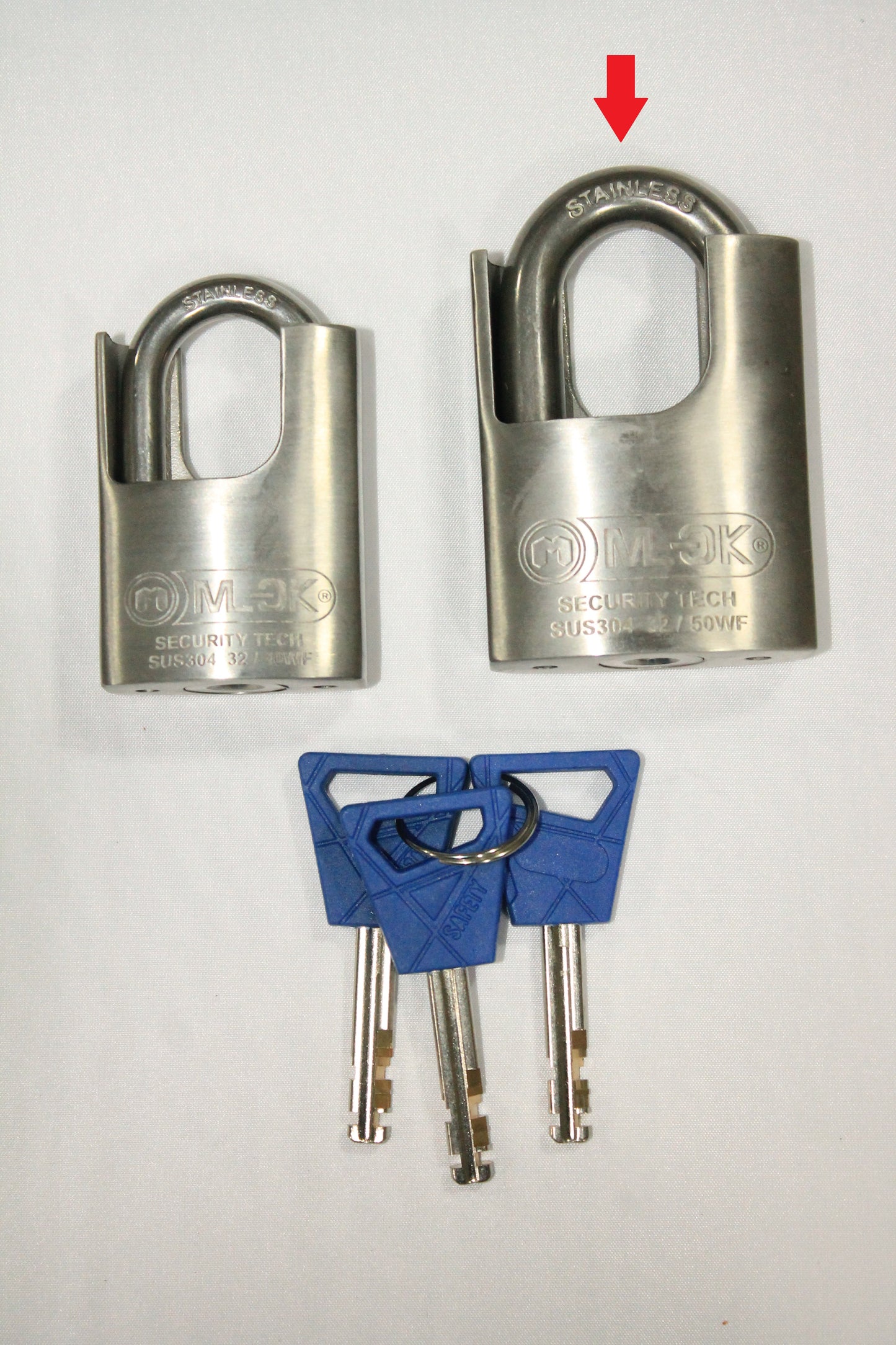 CANDADO ACERO INOXIDABLE 32/50WF A.SEG.