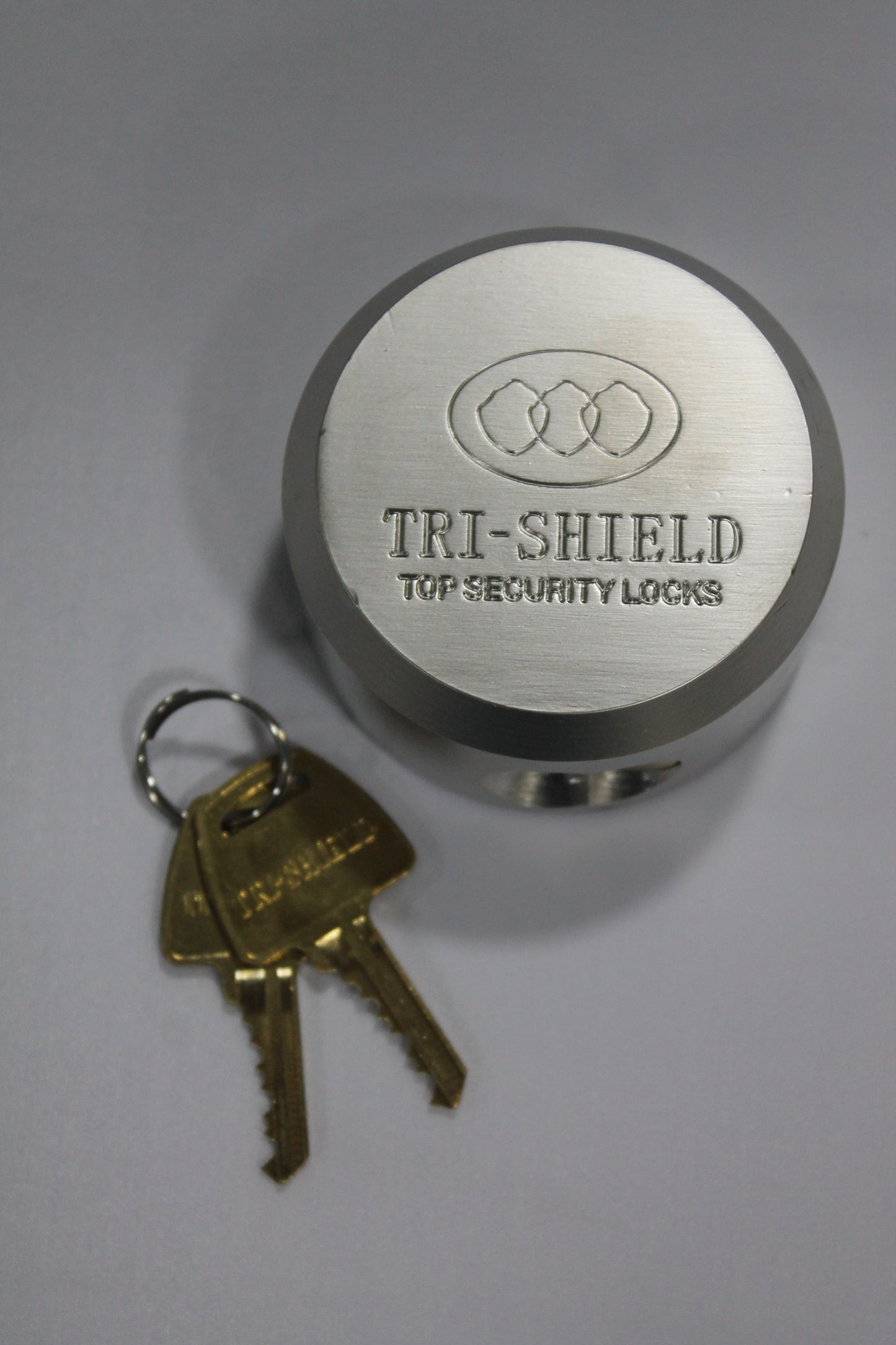 CANDADO REDONDO TRI-SHIELD SOLO ALTA SEG