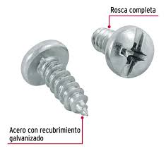 PIJA GALVANIZADA NIKEL 8 X 1