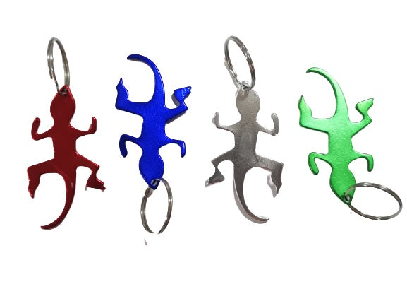 LLAVERO 1822 LAGARTIJA ALUMINIO COLORES
