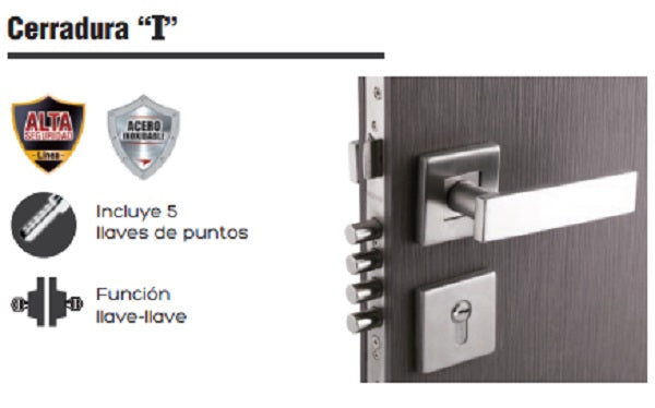 CHAPA DEXTER A. INOX  I  6516 6557 6552