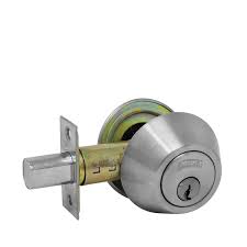 CERROJO B562  LLAVE/LLAVE CROMO MATE