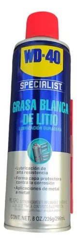 GRASA BLANCA DE LITIO WD-40 8OZ. 226GR