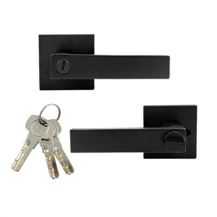 CHAPA CASTELLI YALE  NEGRO. C/LLAVE