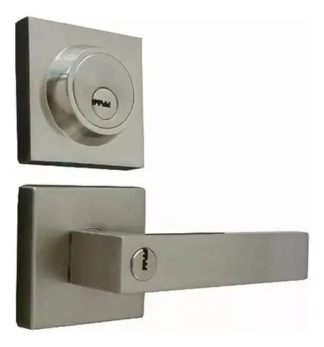 COMBO CASTELLI YALE NIQUEL SATÍN LLAVE/LLAVE