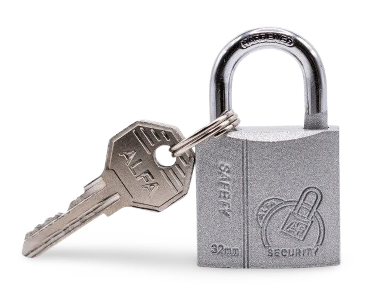 CANDADO ALFA SECURITY AF-32 CORTO 32MM