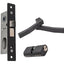 CHAPA ALFA SECURITY NEGRA ALUMINIO 550