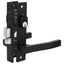 CHAPA ALFA SECURITY NEGRA ALUMINIO 550