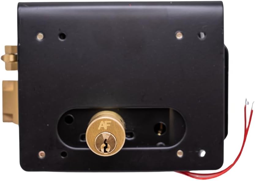 CHAPA ELECTRICA ALFA SECURITY  AF-678 DERECHA  CON BOTÓN