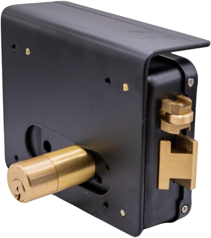 CHAPA ELECTRICA ALFA SECURITY  AF-679 IZQUIERDA CON BOTÓN