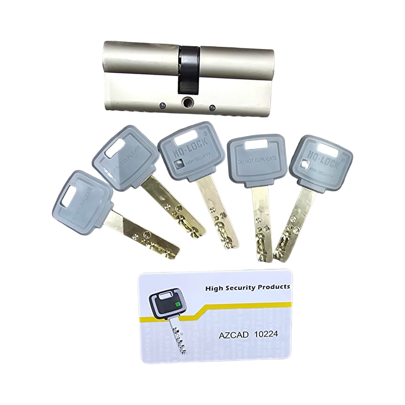 CILINDRO ALFA INTERACTIVE 80MM ALTA SEGURIDAD