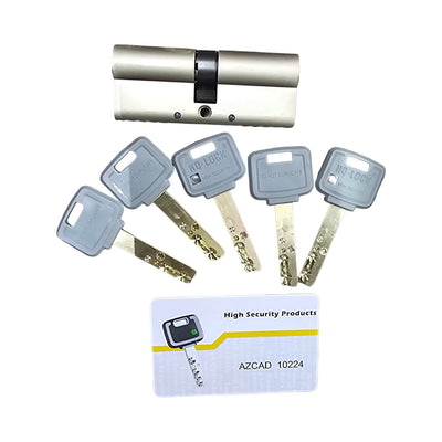 CILINDRO ALFA INTERACTIVE 80MM ALTA SEGURIDAD