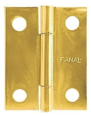 BISAGRA FANAL/FERKY  1" LATÓN  B10L100
