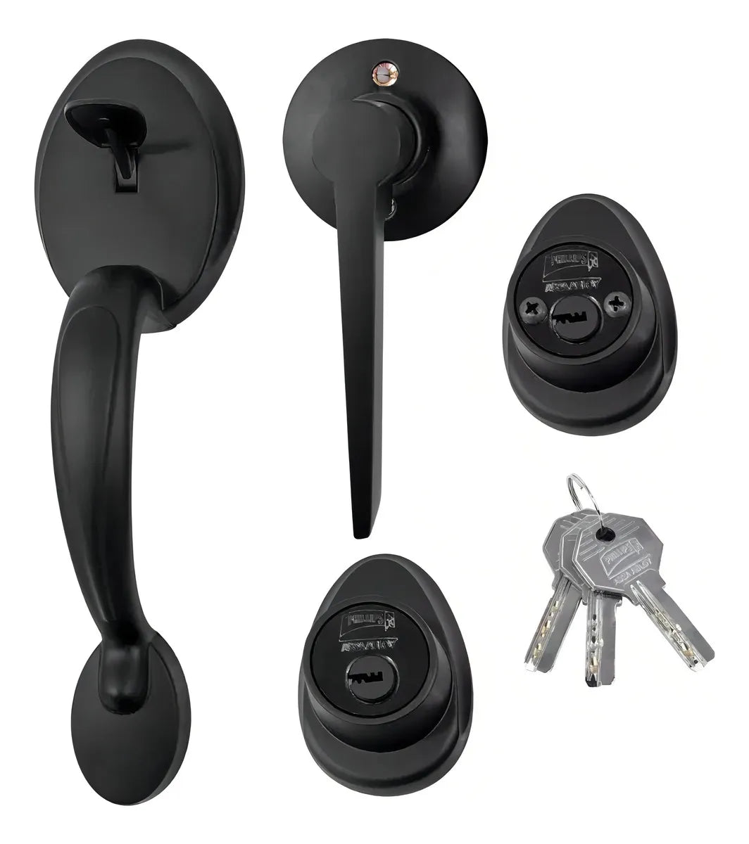 GATILLO VENECIA-FRESNO NEGRO MATE MX6643