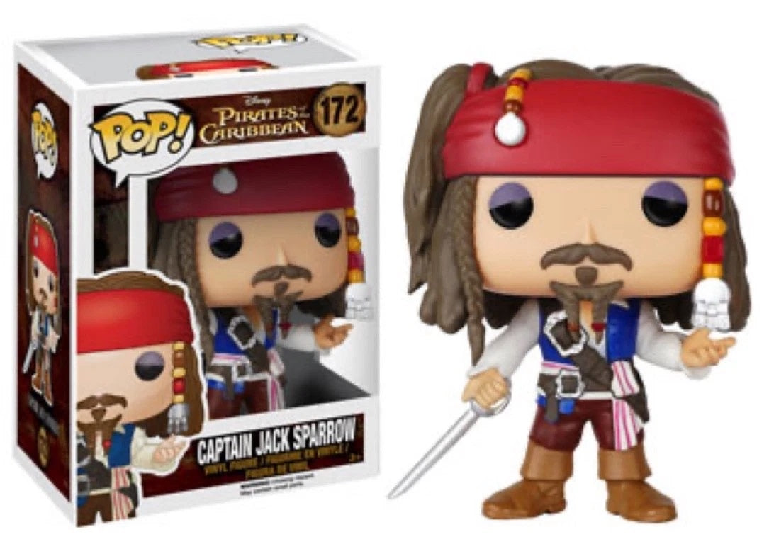 FIGURA CAPTAIN JACK SPARROW FUNKO POP