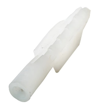 TAQUETE BLANCO CON ALETA 1/4 (100PZ)