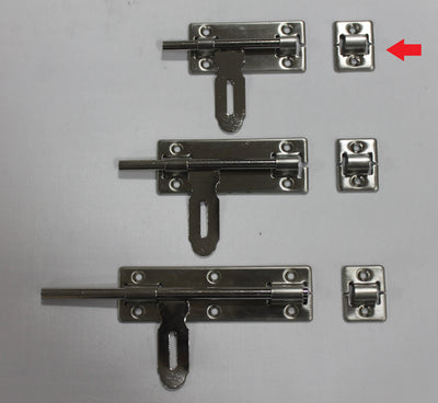 PASADOR CON PORTA-CANDADO ACERO INOXIDABLE 4"