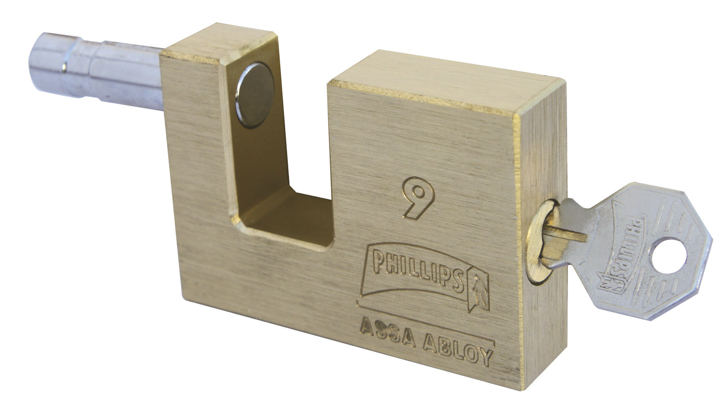 CANDADO PHILLIPS  9 LATON PARA CORTINA  MX111
