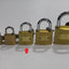 CANDADO DORADO ECONOMICO 32MM No 363