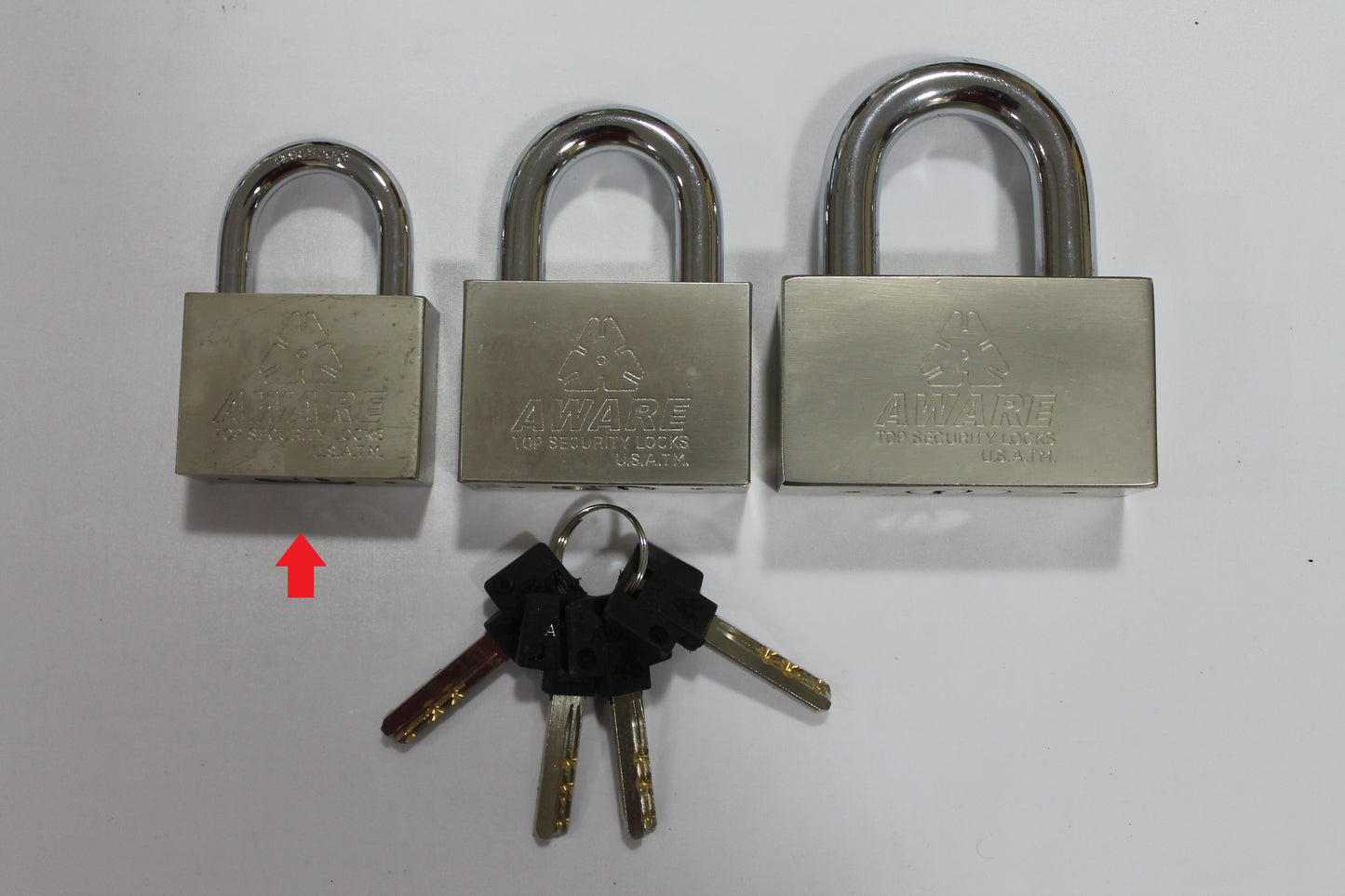 CANDADO P/CORAZA 10 ALTA SEGURIDAD UNITY